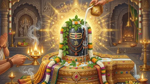 Shiva Manasa Puja Lyrics in Sanskrit & English With Meaning | Adi Shankaracharya